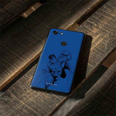 DC Comics Superman Comic Pop Google Pixel 3 XL Skin